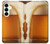 S4070 Beer Glass Case For Samsung Galaxy S25 Plus