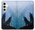 S4053 Two Wolves Couple Howling Forest Case For Samsung Galaxy S24