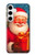 S4046 Happy Santa Case For Samsung Galaxy S24 Plus