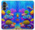 S4058 Colorful Aquarium Case For Samsung Galaxy S23 FE