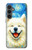 S4064 Smile Dog Van Gogh Starry Night Case For Samsung Galaxy S23 FE
