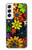 S4043 Colorful Flowers Cartoon Case For Samsung Galaxy S22