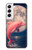 S4045 Dolphin Moon Night Case For Samsung Galaxy S22