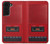 S4073 Vintage Red Cassette Player Graphic Case For Samsung Galaxy S22