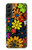 S4043 Colorful Flowers Cartoon Case For Samsung Galaxy S22 Plus