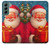 S4046 Happy Santa Case For Samsung Galaxy S22 Plus