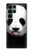 S4049 Cute Panda Stick Out Tongue Case For Samsung Galaxy S22 Ultra