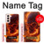 S4062 Fire Skull Case For Samsung Galaxy S21 5G