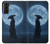 S4034 Samurai Moon Night Case For Samsung Galaxy S21 Plus 5G, Galaxy S21+ 5G