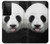 S4049 Cute Panda Stick Out Tongue Case For Samsung Galaxy S21 Ultra 5G