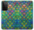 S4071 Colorful Mermaid Scale Case For Samsung Galaxy S21 Ultra 5G
