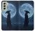 S4034 Samurai Moon Night Case For Samsung Galaxy S21 FE 5G