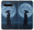S4034 Samurai Moon Night Case For Samsung Galaxy S10 5G