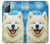 S4064 Smile Dog Van Gogh Starry Night Case For Samsung Galaxy Note 20