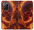 S4062 Fire Skull Case For Samsung Galaxy Note 20 Ultra, Ultra 5G