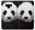 S4049 Cute Panda Stick Out Tongue Case For Note 9 Samsung Galaxy Note9