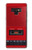 S4073 Vintage Red Cassette Player Graphic Case For Note 9 Samsung Galaxy Note9