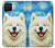 S4064 Smile Dog Van Gogh Starry Night Case For Samsung Galaxy A12