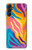 S4037 Colorful Zebra Pattern Case For Samsung Galaxy A14 5G