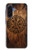 S4036 Viking Vegvisir Compass Wood Case For Samsung Galaxy A17