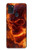 S4062 Fire Skull Case For Samsung Galaxy A21s