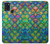 S4071 Colorful Mermaid Scale Case For Samsung Galaxy A21s