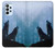 S4053 Two Wolves Couple Howling Forest Case For Samsung Galaxy A23