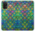 S4071 Colorful Mermaid Scale Case For Samsung Galaxy A32 5G