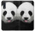 S4049 Cute Panda Stick Out Tongue Case For Samsung Galaxy A50