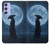 S4034 Samurai Moon Night Case For Samsung Galaxy A54 5G