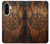 S4036 Viking Vegvisir Compass Wood Case For Samsung Galaxy A56