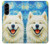 S4064 Smile Dog Van Gogh Starry Night Case For Samsung Galaxy A56