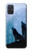 S4053 Two Wolves Couple Howling Forest Case For Samsung Galaxy A71 5G