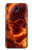 S4062 Fire Skull Case For Samsung Galaxy J7 (2018), J7 Aero, J7 Top, J7 Aura, J7 Crown, J7 Refine, J7 Eon, J7 V 2nd Gen, J7 Star