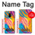 S4037 Colorful Zebra Pattern Case For Samsung Galaxy A8 (2018)