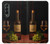 S4041 Old Vines Wine Case For Samsung Galaxy Z Fold 3 5G
