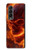 S4062 Fire Skull Case For Samsung Galaxy Z Fold 3 5G