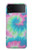 S4033 Pastel Color Tie Dye Case For Samsung Galaxy Z Flip 3 5G