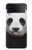 S4049 Cute Panda Stick Out Tongue Case For Samsung Galaxy Z Flip 3 5G