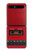 S4073 Vintage Red Cassette Player Graphic Case For Samsung Galaxy Z Flip 5G