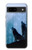 S4053 Two Wolves Couple Howling Forest Case For Google Pixel 8a
