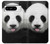 S4049 Cute Panda Stick Out Tongue Case For Google Pixel 8 pro
