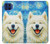 S4064 Smile Dog Van Gogh Starry Night Case For Motorola One 5G