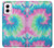 S4033 Pastel Color Tie Dye Case For Motorola Moto G Power 5G (2024)