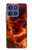 S4062 Fire Skull Case For Motorola Moto G Stylus 5G (2025,2026), Edge 60 Stylus