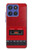 S4073 Vintage Red Cassette Player Graphic Case For Motorola Moto G Stylus 5G (2025,2026), Edge 60 Stylus