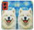 S4064 Smile Dog Van Gogh Starry Night Case For Motorola Moto G Stylus 5G (2024)