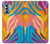 S4037 Colorful Zebra Pattern Case For Motorola Moto G Stylus 5G (2022)
