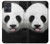 S4049 Cute Panda Stick Out Tongue Case For Motorola Moto G54
