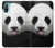 S4049 Cute Panda Stick Out Tongue Case For Motorola Moto E20,E30,E40